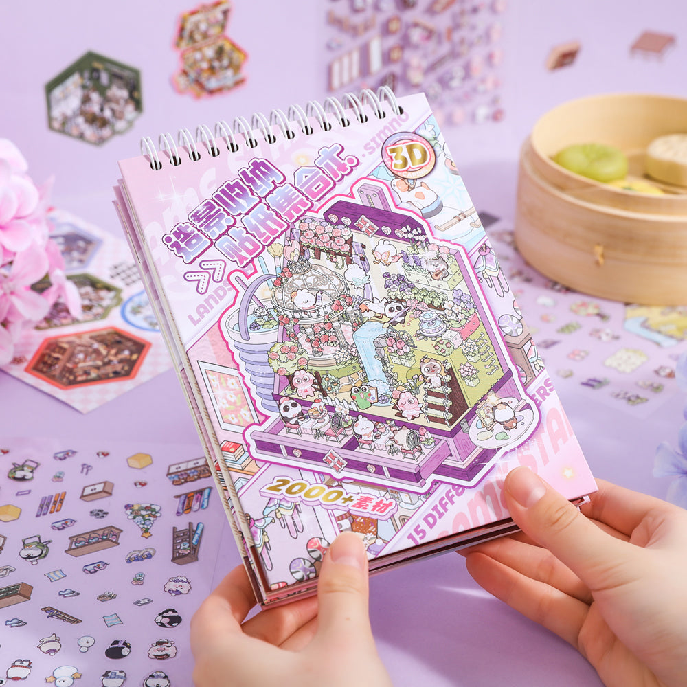 Sticker World Book