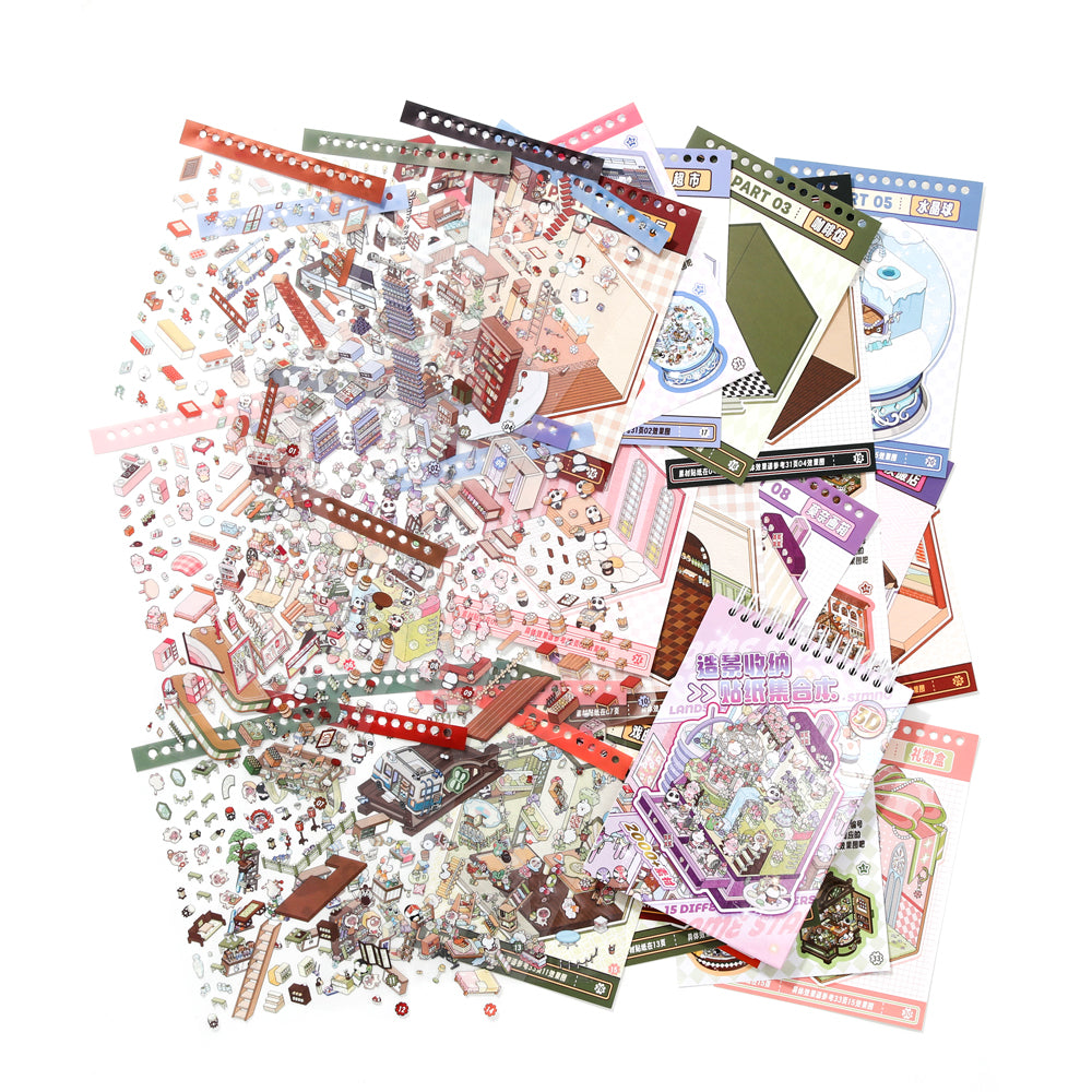 Sticker World Book