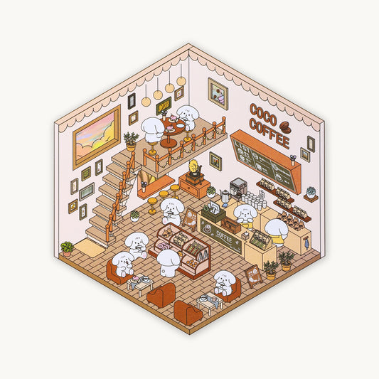 Cafe, Bookstore 2, Loft, Sushi Bar