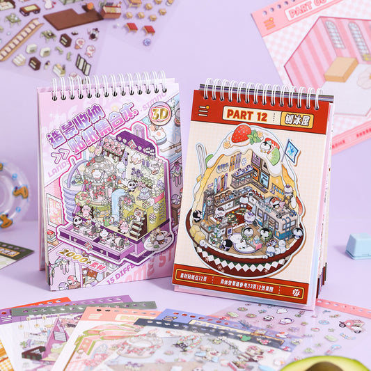 Sticker World Book